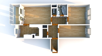Prodej bytu 3+1 v osobním vlastnictví 69 m², Praha 4 - Chodov
