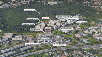 Prodej bytu 3+1 v osobním vlastnictví 75 m², Praha 4 - Chodov