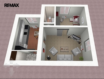 Pronájem bytu 2+1 v družstevním vlastnictví 53 m², Ostrava
