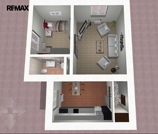 Pronájem bytu 2+1 v družstevním vlastnictví 53 m², Ostrava