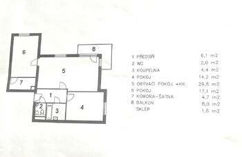 Pronájem bytu 3+kk v osobním vlastnictví 78 m², Jihlava
