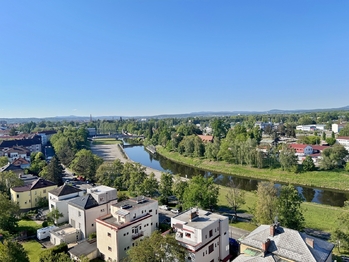 výhled - Pronájem bytu 1+1 v osobním vlastnictví 49 m², České Budějovice