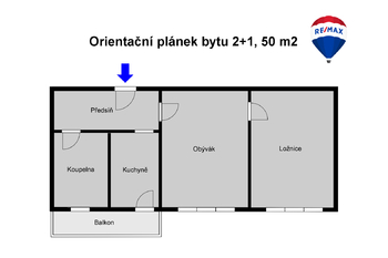 Pronájem bytu 2+1 v osobním vlastnictví 50 m², České Budějovice