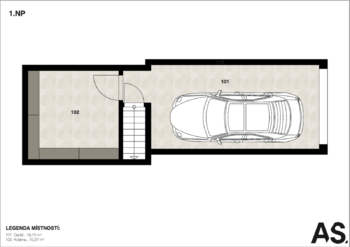 Prodej bytu 2+kk v osobním vlastnictví 54 m², Praha 5 - Slivenec