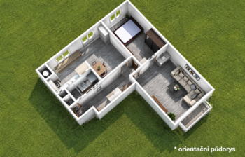 Pronájem bytu 3+kk v osobním vlastnictví 63 m², Olomouc