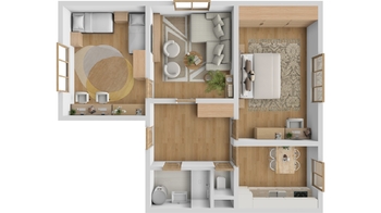 Prodej bytu 3+1 v osobním vlastnictví 87 m², Zlonice