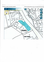 Prodej pozemku 960 m², Holetín