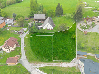 Plánek - Prodej pozemku 788 m², Lánov