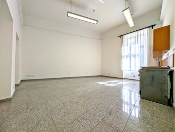 denní pokoj s kuchyňským koutem ... - Pronájem bytu 2+kk v osobním vlastnictví 47 m², Havlíčkův Brod