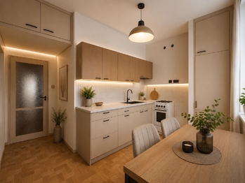 VIZUALIZACE - Prodej bytu 2+1 v osobním vlastnictví 53 m², Žatec