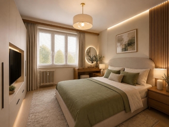 VIZUALIZACE - Prodej bytu 2+1 v osobním vlastnictví 53 m², Žatec