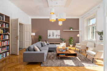 Vizualizace - možnost vybavení - Prodej bytu 3+1 v osobním vlastnictví 127 m², České Budějovice