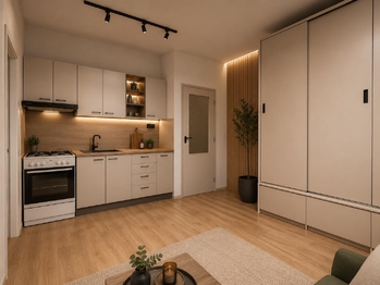 VIZUALIZACE - Prodej bytu 1+1 v osobním vlastnictví 34 m², Žatec