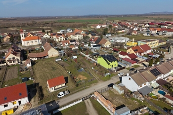 satelitní snímek - Prodej pozemku 814 m², Pasohlávky