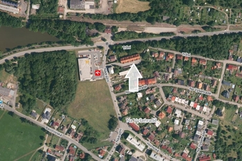 Orientační mapa - Prodej bytu 2+kk v osobním vlastnictví 57 m², Netolice