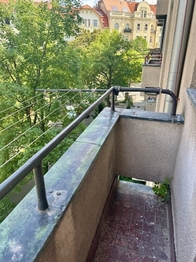 lodžie  - Pronájem bytu 2+1 v osobním vlastnictví 89 m², Praha 7 - Bubeneč