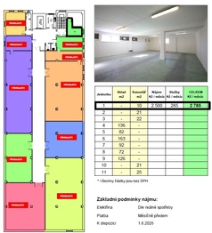 Pronájem kancelářských prostor 18 m², Praha 9 - Horní Počernice