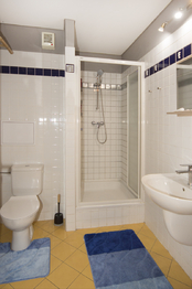 koupelna - Prodej bytu 2+kk v osobním vlastnictví 50 m², Praha 9 - Libeň