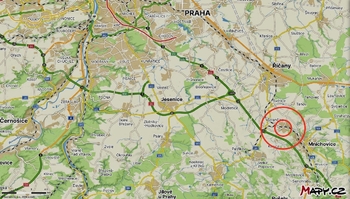 Nedaleko Prahy - Pronájem bytu 2+kk v osobním vlastnictví 60 m², Strančice