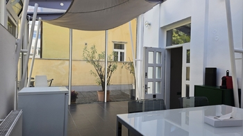 Společná zimní zahrada - Pronájem kancelářských prostor 58 m², Brno