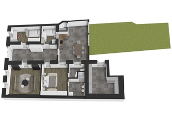 Prodej bytu 3+1 v osobním vlastnictví 220 m², Odrovice