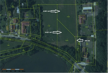 Prodej pozemku 2521 m², Záboří