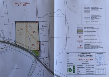 Prodej pozemku 2521 m², Záboří