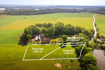 Prodej pozemku 2521 m², Záboří