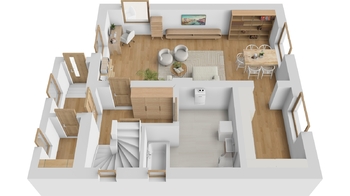 Přízemí - Prodej domu 90 m², Jaroměř