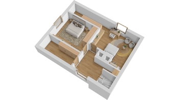 Podkroví - Prodej domu 90 m², Jaroměř