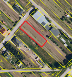Prodej pozemku 845 m², Ivaň