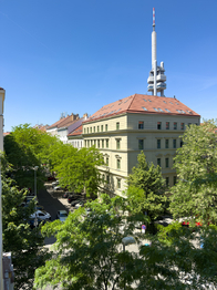 view from appartment - Pronájem bytu 2+kk v osobním vlastnictví 45 m², Praha 3 - Žižkov