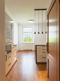 kitchen - Pronájem bytu 2+kk v osobním vlastnictví 45 m², Praha 3 - Žižkov 