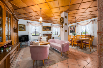 Obývací pokoj - Prodej domu 90 m², Horní Planá