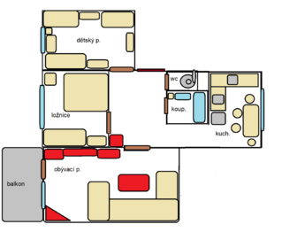 Pronájem bytu 3+1 v osobním vlastnictví 72 m², Žďár nad Sázavou