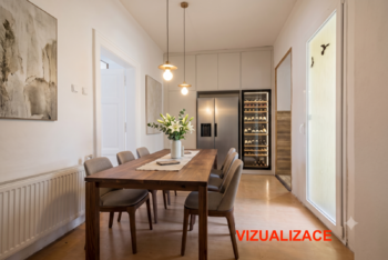 Vizualizace možného stavu - Prodej bytu 3+1 v osobním vlastnictví 84 m², Praha 4 - Nusle