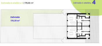 Prodej bytu 3+kk v osobním vlastnictví 69 m², Jirny