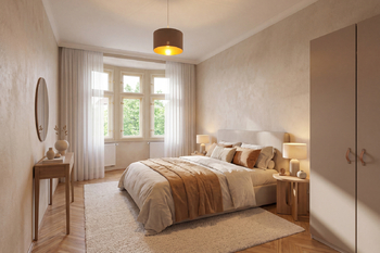 Vizualizace - Pronájem bytu 2+kk v osobním vlastnictví 64 m², Praha 4 - Nusle