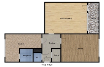 Prodej bytu 2+1 v osobním vlastnictví 62 m², Ústí nad Labem