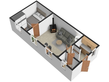 Prodej chaty / chalupy 35 m², Stráž nad Ohří