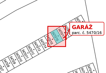 Prodej garáže 20 m², Česká Lípa