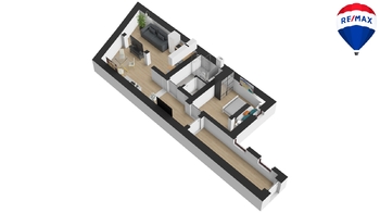 Pronájem bytu 2+1 v osobním vlastnictví 75 m², Česká Lípa