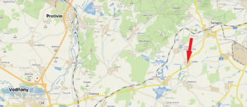 mapa - Prodej domu 120 m², Temelín