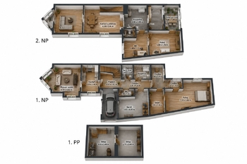 3D PŮDORYS - Prodej domu 125 m², Žatec