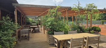 Zahrádka u restaurace Hamr - Pronájem bytu 2+kk v osobním vlastnictví 45 m², Praha 10 - Záběhlice