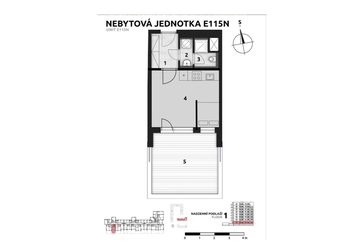 Pronájem bytu 1+kk v osobním vlastnictví 29 m², Praha 10 - Hostivař