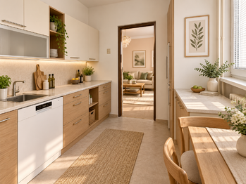 vizualizace - Prodej bytu 3+1 v osobním vlastnictví 78 m², Příbram