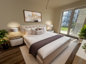 VIZUALIZACE - Pronájem bytu 2+kk v osobním vlastnictví 63 m², Slavkov u Brna