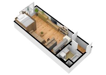 Prodej bytu 1+kk v osobním vlastnictví 29 m², Hradec Králové