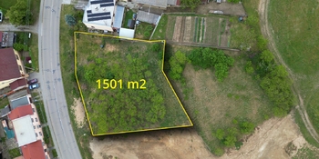 Prodej pozemku 1501 m², Hostěradice